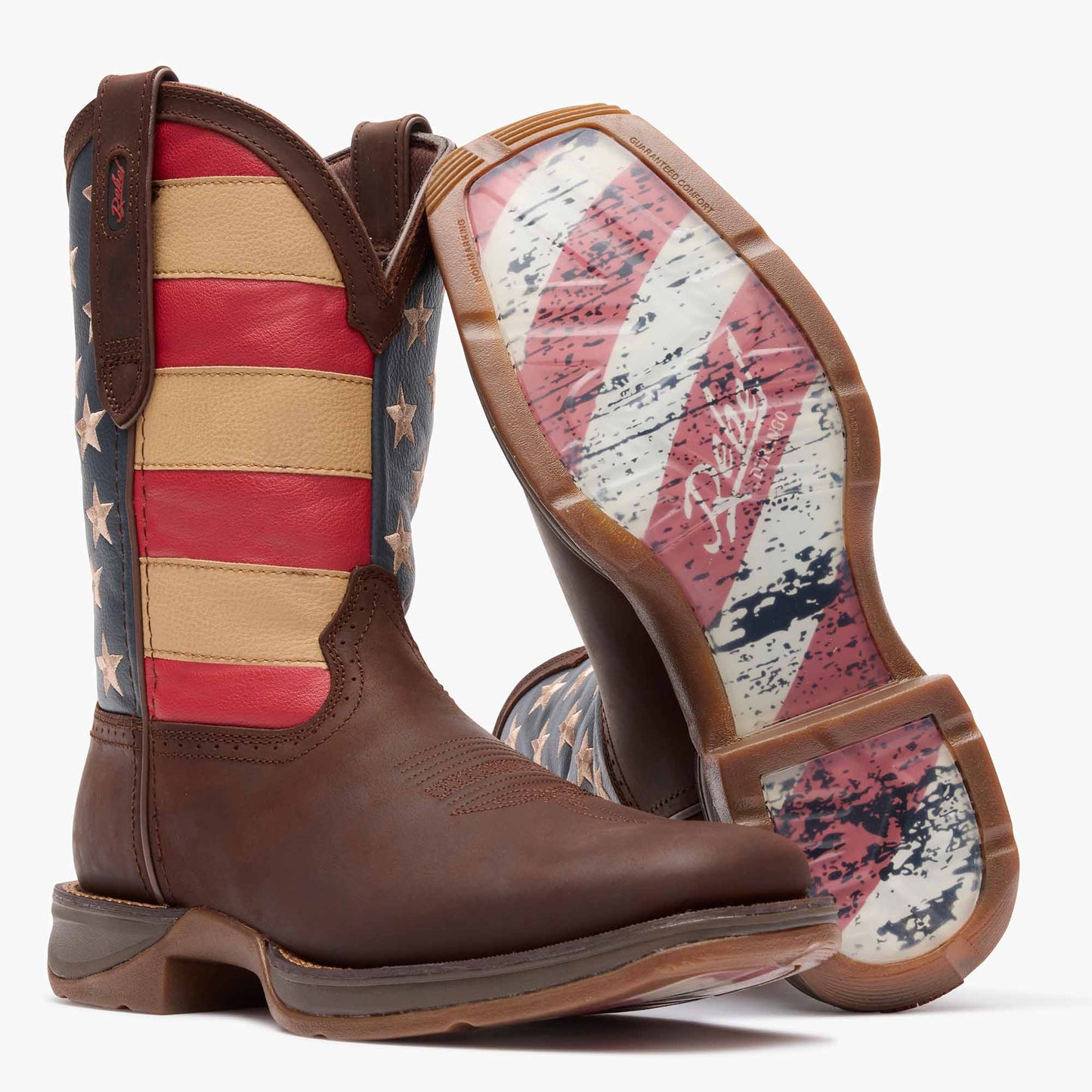 Durango Rebel™ by Durango® Patriotic Pull-On Western Flag Boot