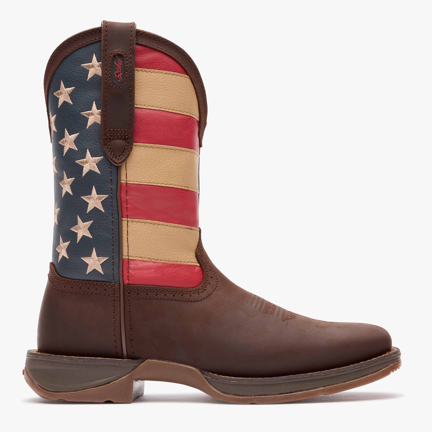 Durango Rebel™ by Durango® Patriotic Pull-On Western Flag Boot