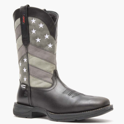 Durango Rebel by Durango® Faded Black Flag Western Boot