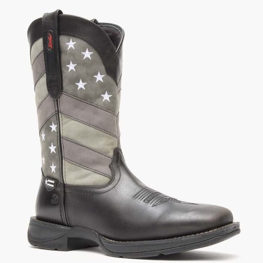 Durango Rebel by Durango® Faded Black Flag Western Boot