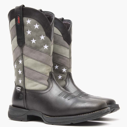 Durango Rebel by Durango® Faded Black Flag Western Boot