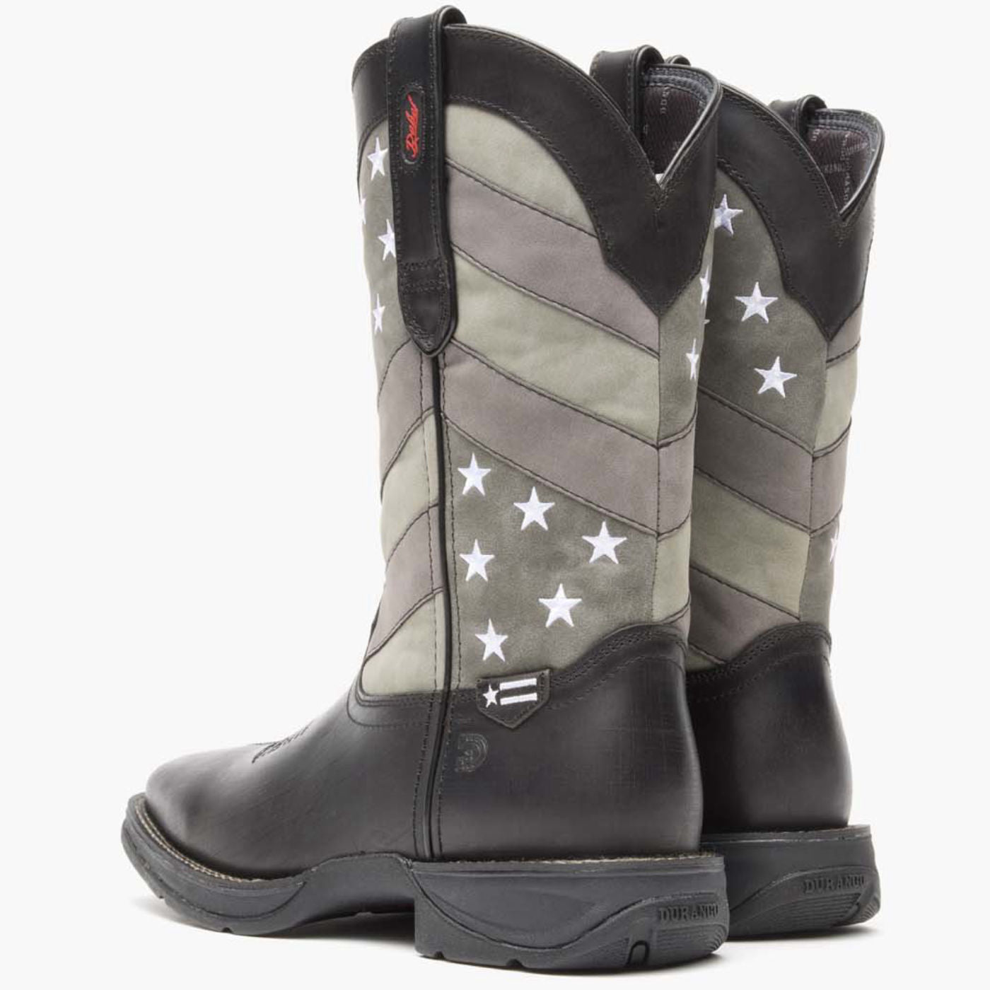 Durango Rebel by Durango® Faded Black Flag Western Boot