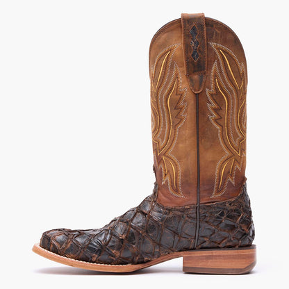 Durango Durango® Premium Exotics™ Dark Brown Pirarucu Western Boot
