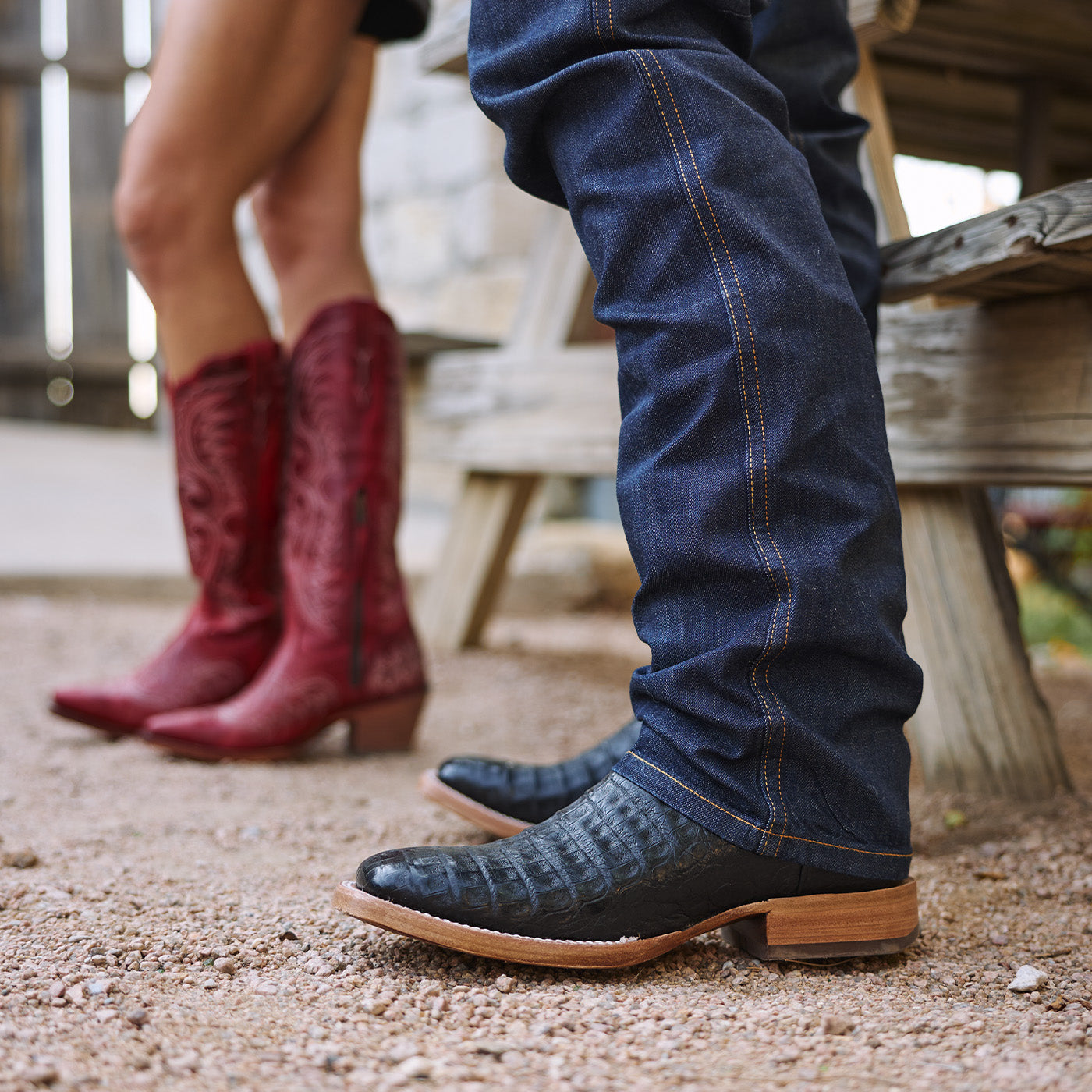 Durango Durango® Men's PRCA Collection Caiman Belly Western Boot