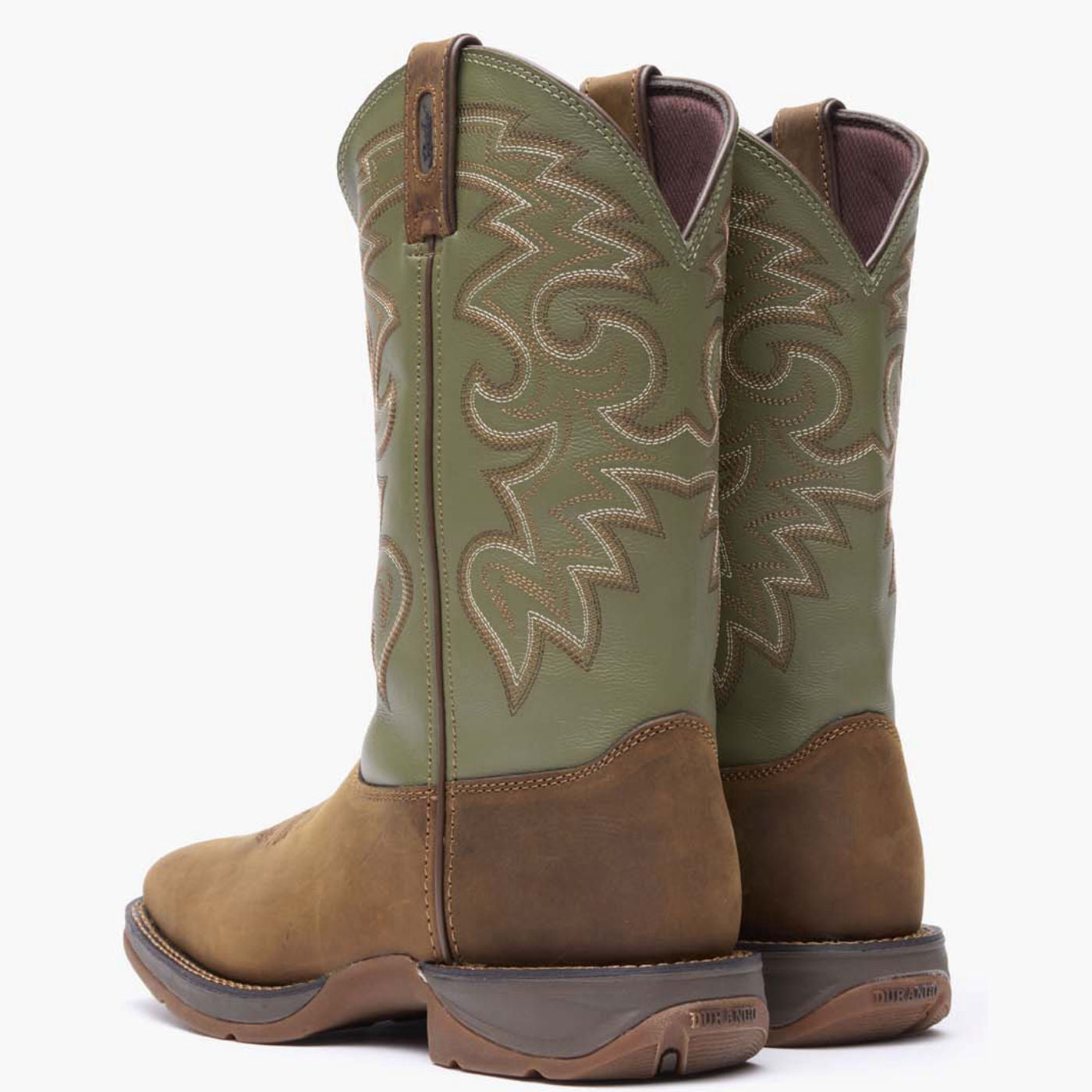 Durango Rebel™ by Durango® Coffee & Cactus Pull-On Western Boot