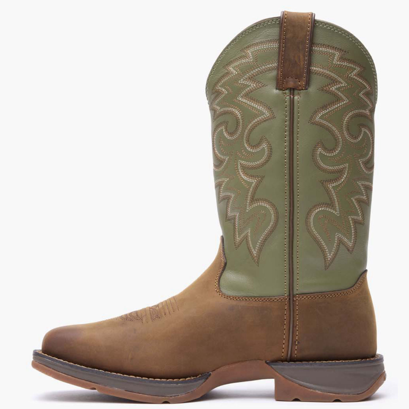 Durango Rebel™ by Durango® Coffee & Cactus Pull-On Western Boot