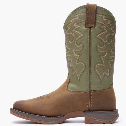 Durango Rebel™ by Durango® Coffee & Cactus Pull-On Western Boot
