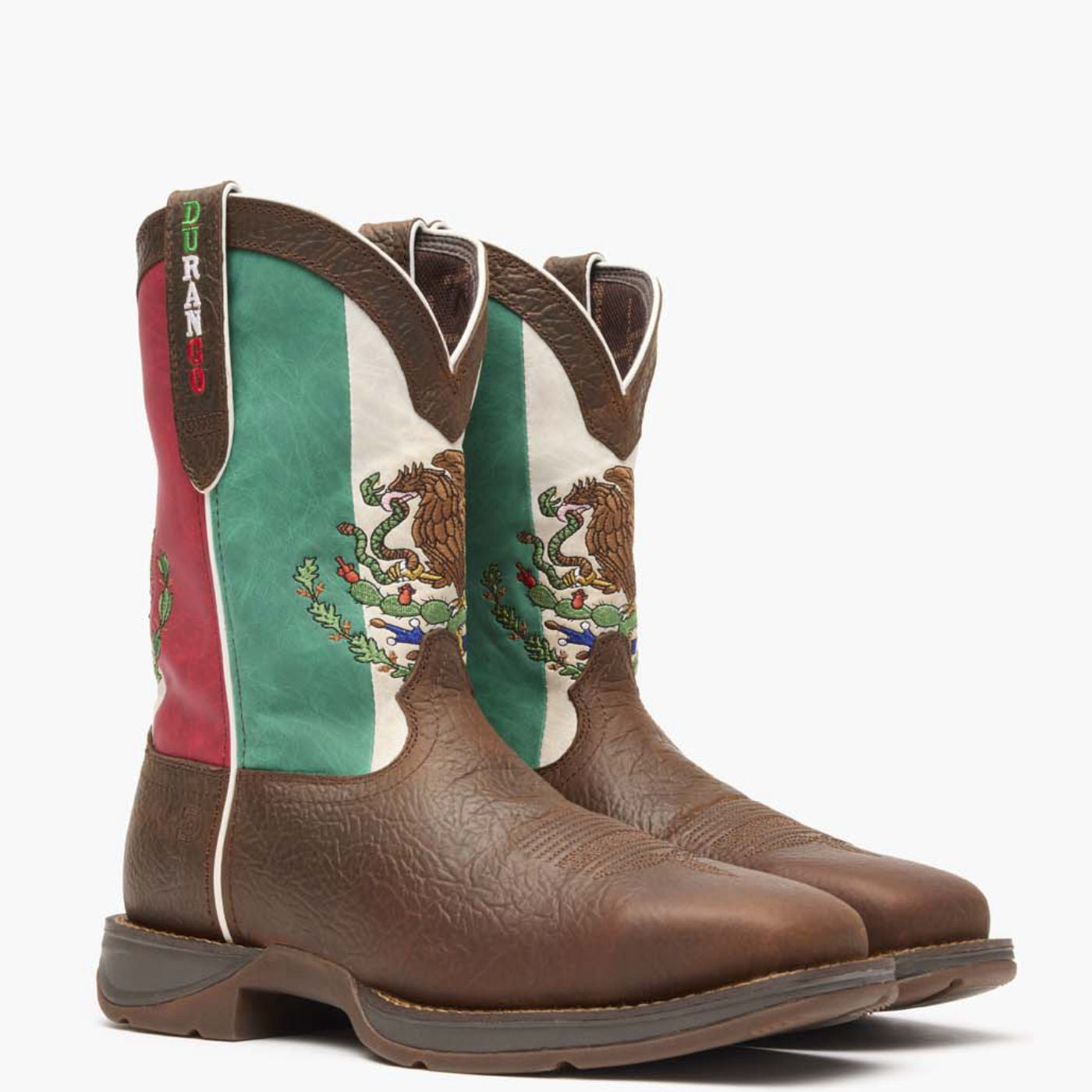 Durango Rebel by Durango® Steel Toe Mexico Flag Western Boot