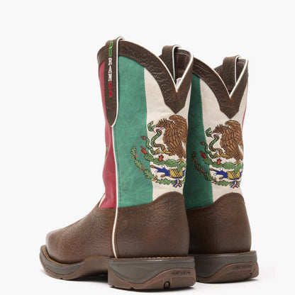 Durango Rebel by Durango® Steel Toe Mexico Flag Western Boot