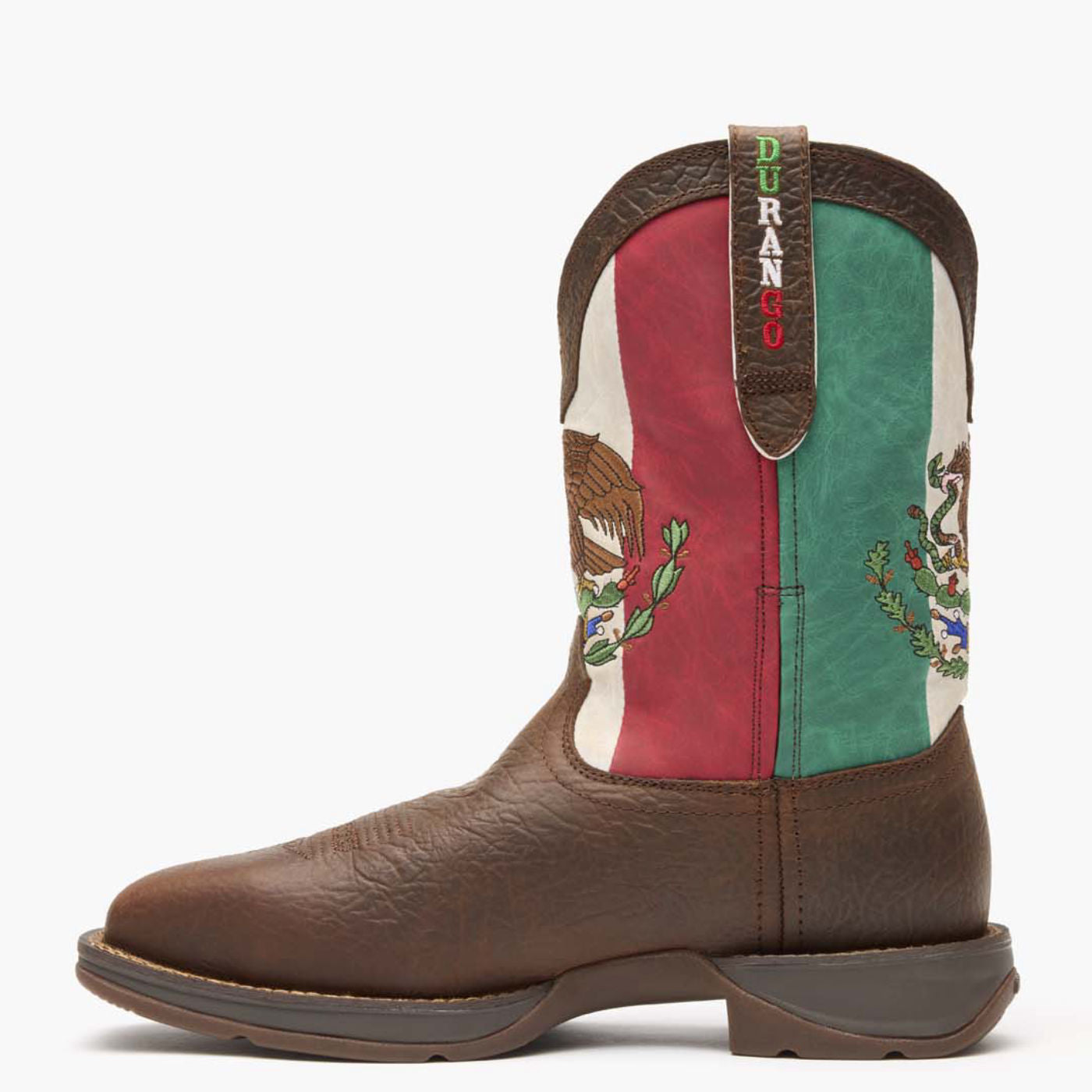 Durango Rebel by Durango® Steel Toe Mexico Flag Western Boot