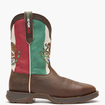 Durango Rebel by Durango® Steel Toe Mexico Flag Western Boot