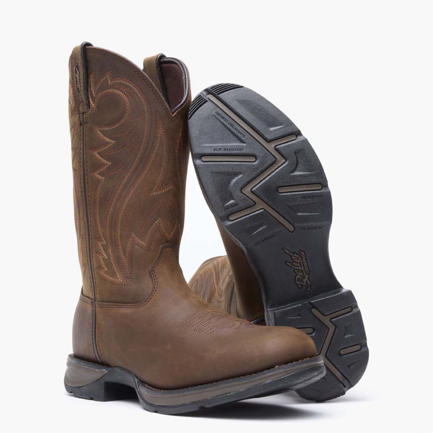 Durango Rebel by Durango® Chocolate Pull-On Western Boot