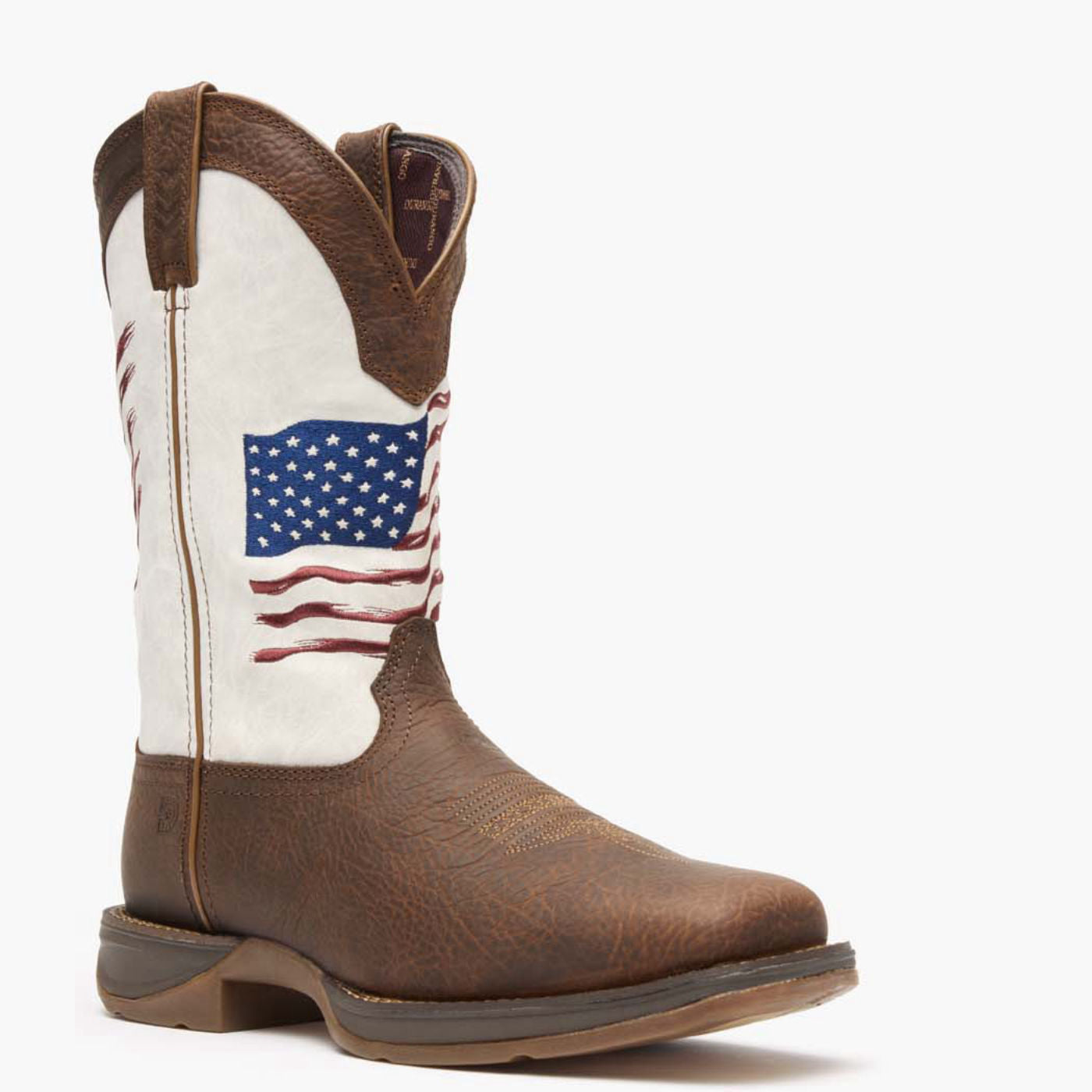 Durango Rebel by Durango® Distressed Flag Embroidery Western Boot