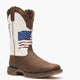 Bay Brown / White