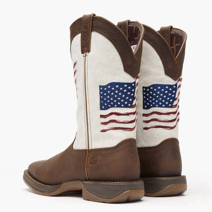 Durango Rebel by Durango® Distressed Flag Embroidery Western Boot