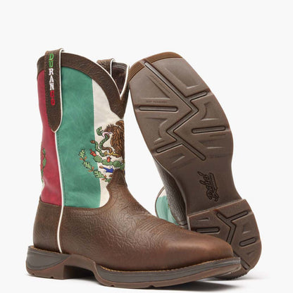 Durango Rebel by Durango® Steel Toe Mexico Flag Western Boot