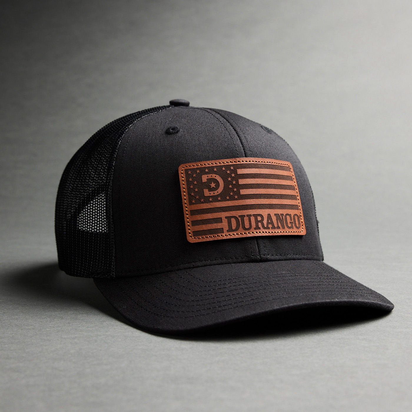 Durango Durango Patriotic Logo Leather Patch Ball Cap