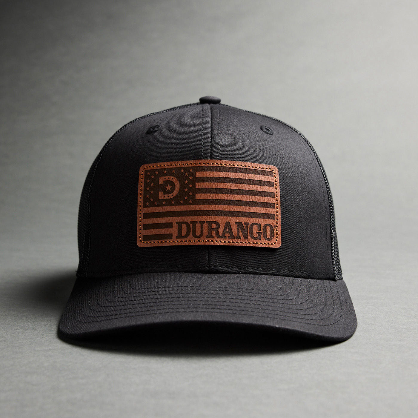 Durango Durango Patriotic Logo Leather Patch Ball Cap