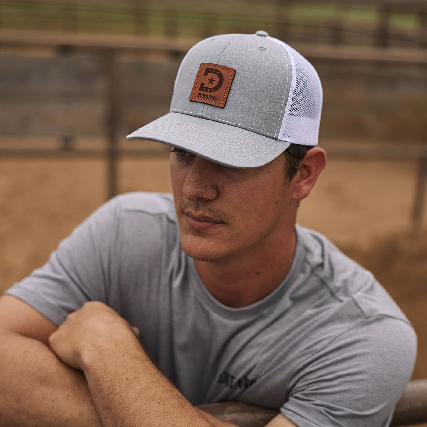 Durango Durango Leather Logo Patch Ball Cap
