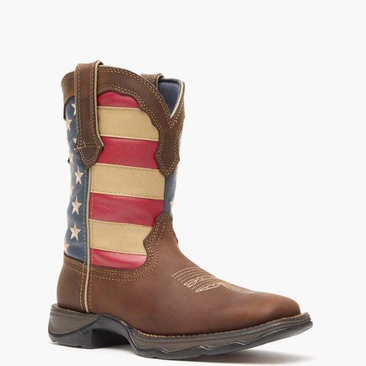 Durango Lady Rebel by Durango® Patriotic Women's Pull-On Western Flag Boot