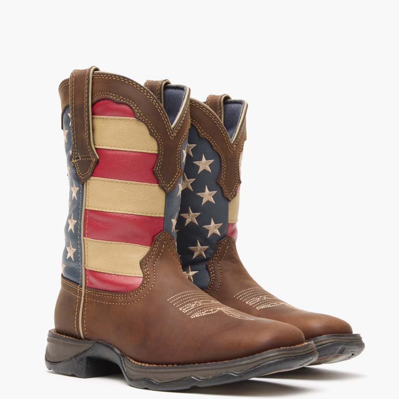 Durango Lady Rebel by Durango® Patriotic Women's Pull-On Western Flag Boot