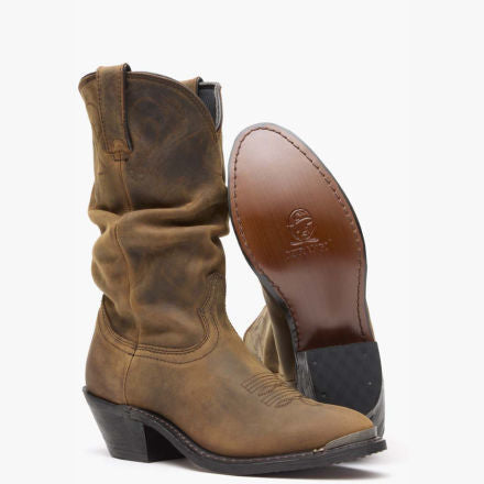 Durango Durango® Women's Distressed Tan Slouch Western Boot
