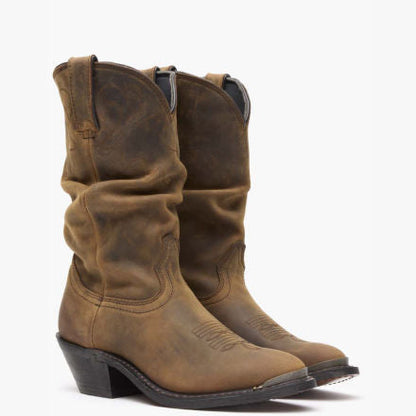 Durango Durango® Women's Distressed Tan Slouch Western Boot