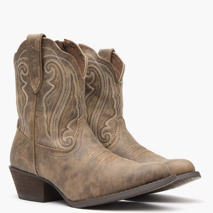Durango Crush by Durango® Women's Distressed Shortie Western Boot