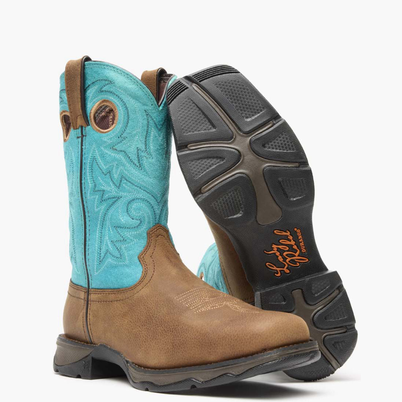 Durango Lady Rebel Work by Durango® Women's Steel Toe Western Boot