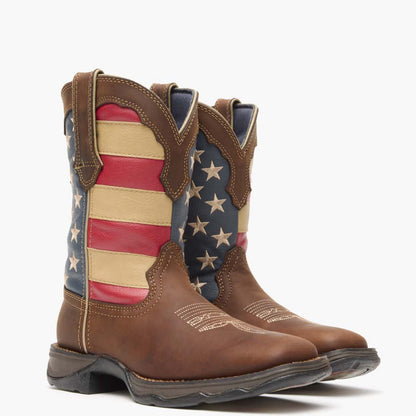 Durango Lady Rebel by Durango® Patriotic Women's Pull-On Western Flag Boot