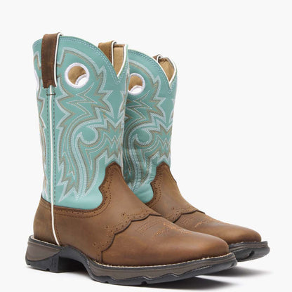 Durango Lady Rebel by Durango® Women's Powder n' Lace Saddle Western Boot
