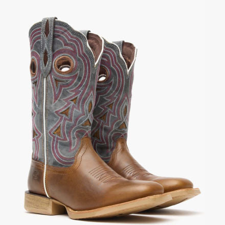 Durango Durango® Lady Rebel Pro™ Women's Golden Brown & Periwinkle Western Boo