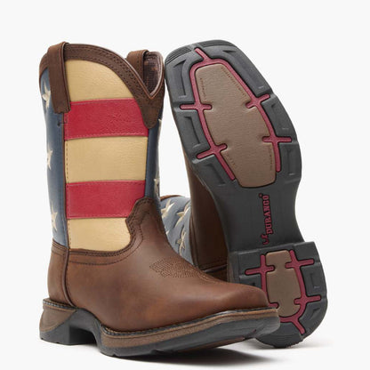 Durango Lil' Rebel™ by Durango® Big Kids' Patriotic Western Boot