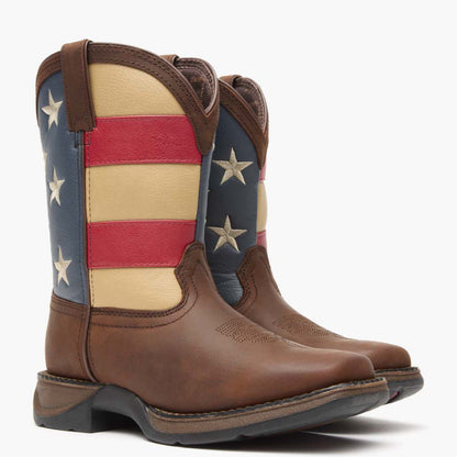 Durango Lil' Rebel™ by Durango® Big Kids' Patriotic Western Boot