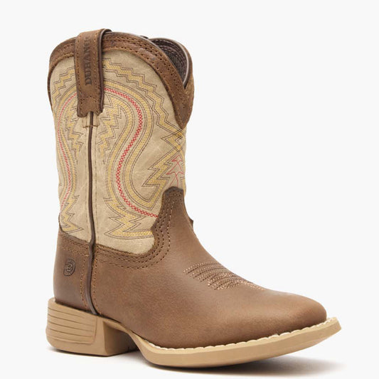 Durango Durango® Lil' Rebel Pro™ Little Kids' Coffee and Bone Western Boot
