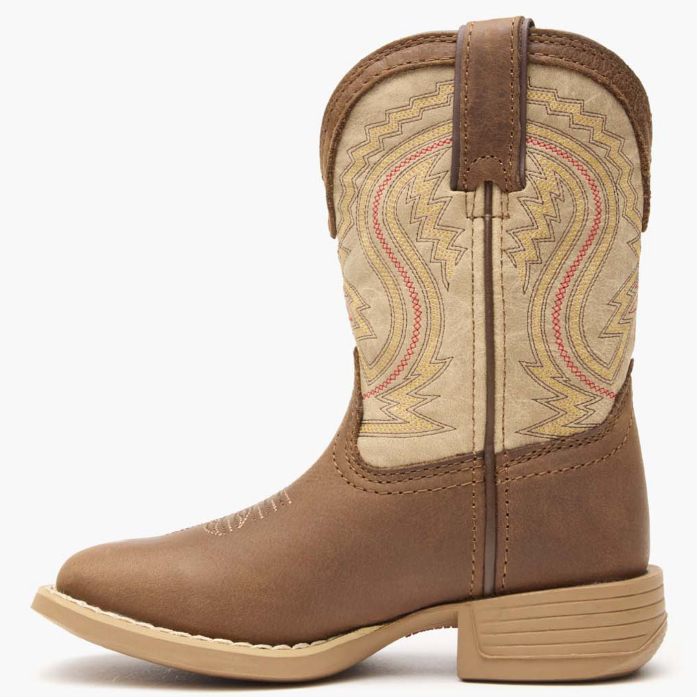 Durango Durango® Lil' Rebel Pro™ Little Kids' Coffee and Bone Western Boot