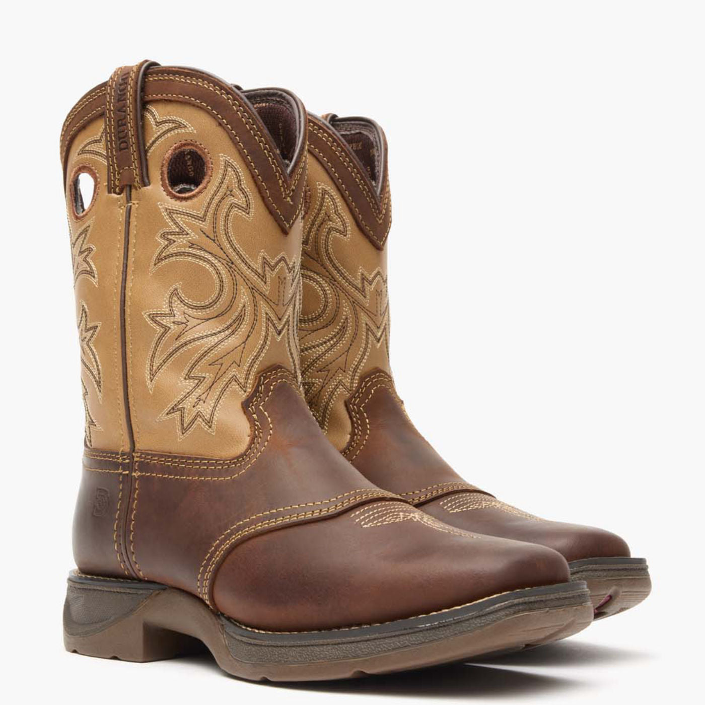Durango Lil’ Rebel™ by Durango® Little Kids’ Brown Tan Western Boot