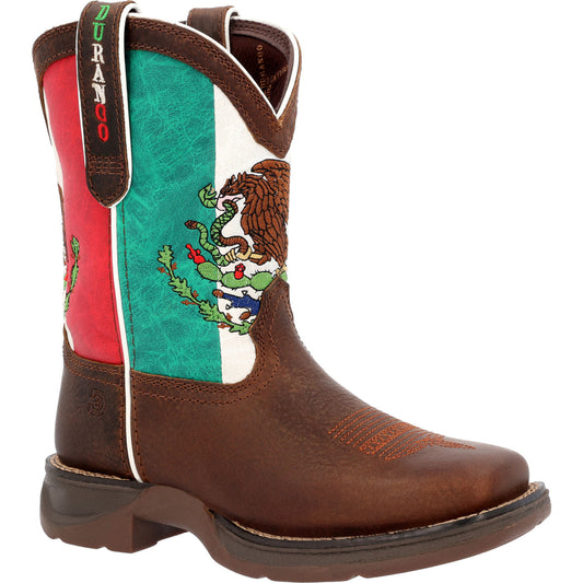 Durango Lil’ Rebel™ by Durango® Big Kids’ Mexican Flag Western Boot