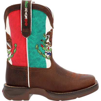 Durango Lil’ Rebel™ by Durango® Big Kids’ Mexican Flag Western Boot