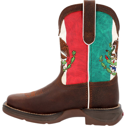 Durango Lil’ Rebel™ by Durango® Big Kids’ Mexican Flag Western Boot