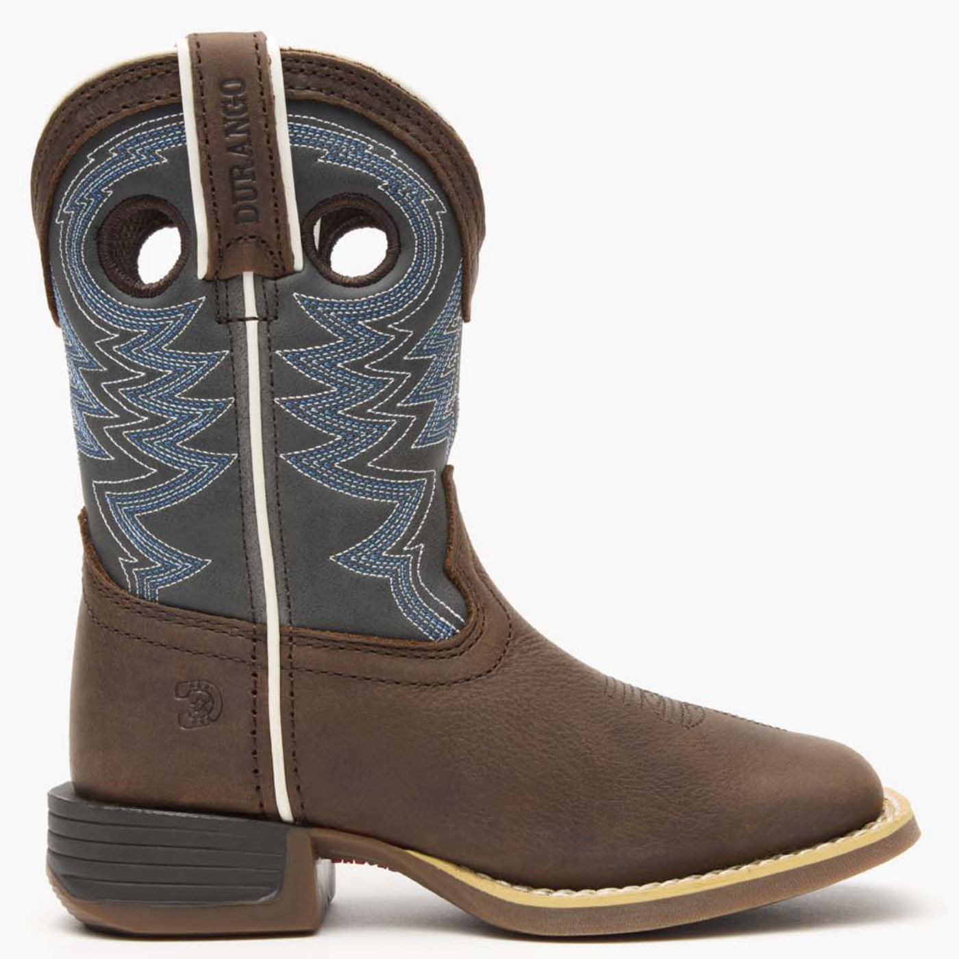 Durango Durango® Lil' Rebel Pro™ Big Kid's Blue Western Boot