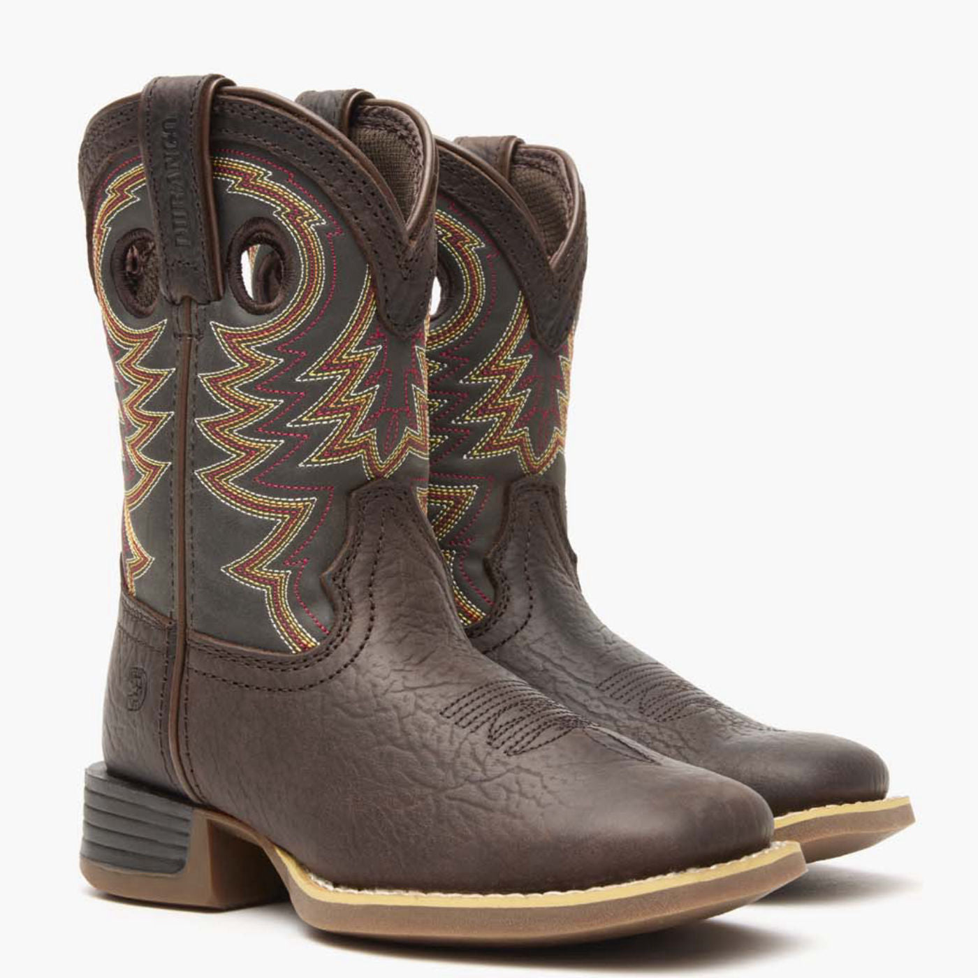 Durango Durango® Lil' Rebel Pro™ Big Kid's Brown Western Boot
