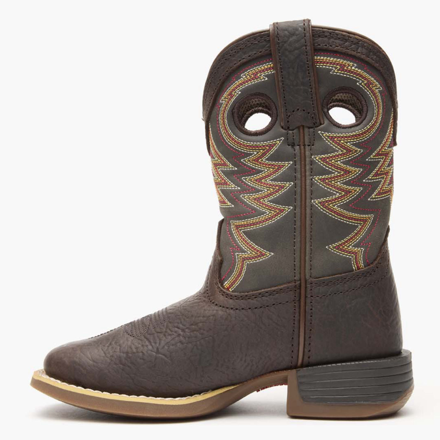 Durango Durango® Lil' Rebel Pro™ Big Kid's Brown Western Boot