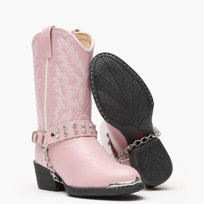 Durango Lil' Durango® Little Kid Pink Rhinestone Western Boot